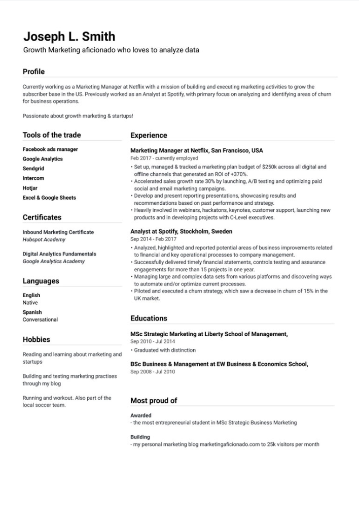 Your Blogging Ideas 29 Free Resume Templates For Microsoft Word How 